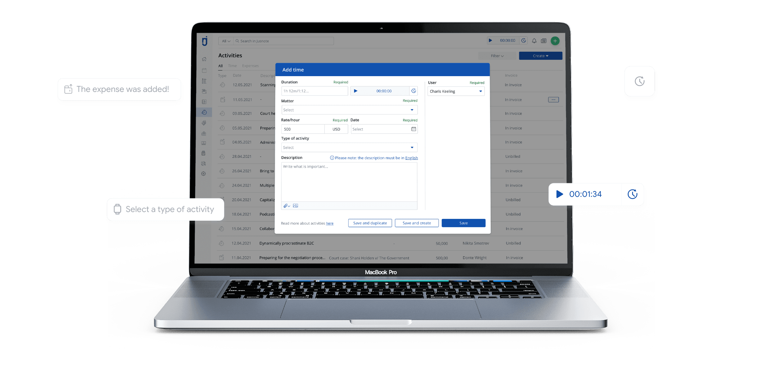 jusnote-cloud-based-legal-softwaretime-recording-for-lawyers-5-golden